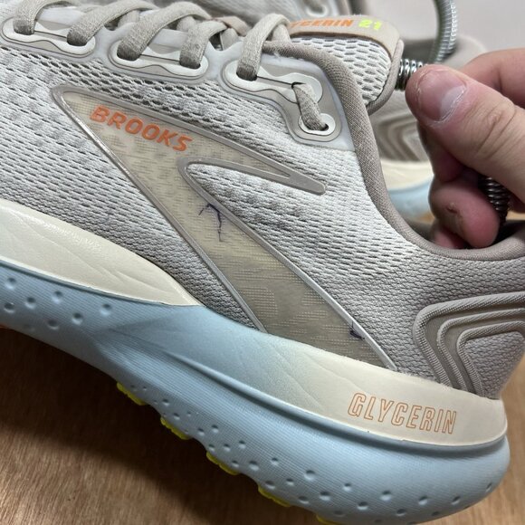 Brooks Glycerin 21 Women Size 11 Running Shoes - Picture 4 of 10